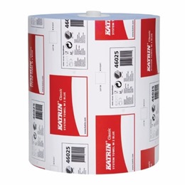 Katrin Ultimatic Paper Rolls Case 6 130M Blue