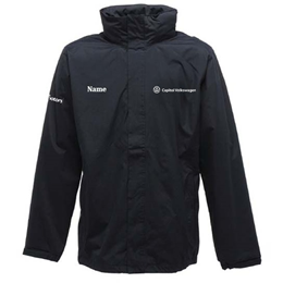   Regatta Ardmore Mesh Lined Jacket Navy with logos Capitol Volkswagen