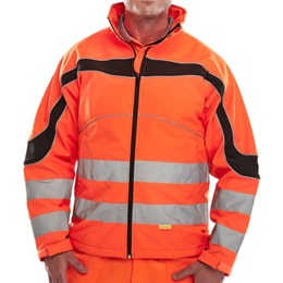 Hi-Vis Eton Softshell Jacket