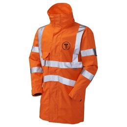 Executive Class 3 Jacket - Orange With Logo