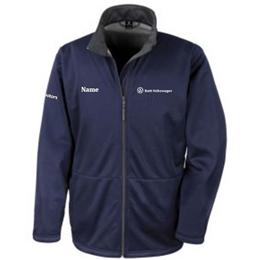 Result Core Mens Softshell Jacket with Logos Bath Volkswagon