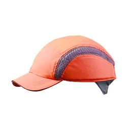 Safety Baseball Hats Hi-Vis Orange