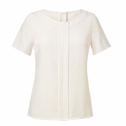 Felina S/S Ladies Blouse Cream with Tax Tabs