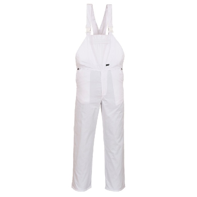 Bib &amp; Brace Overalls White