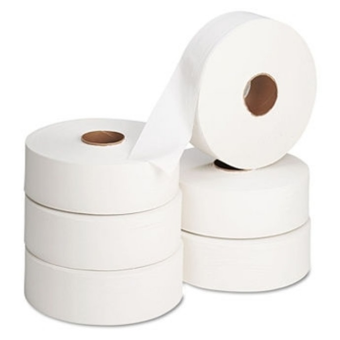 Jumbo Toilet Rolls 2 1/4inch Core Case 6