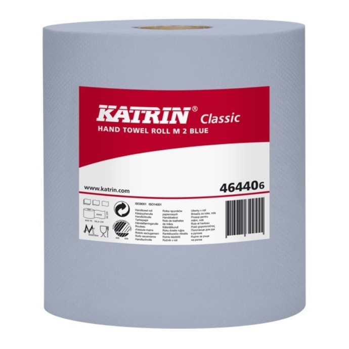 Katrin Blue Centrefeed Paper Rolls Case 6