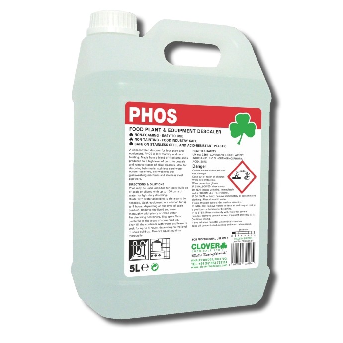 Clover Phos Food Plant Descaler 5 litre