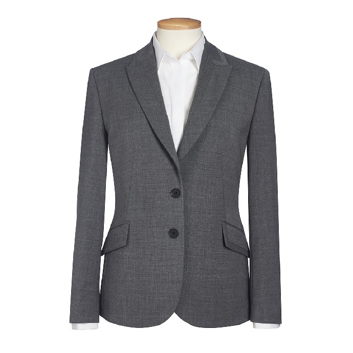 light grey ladies suit