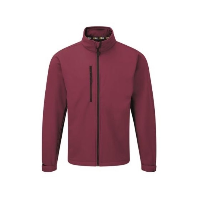 Maroon soft 2025 shell jacket