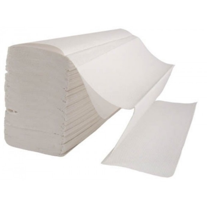 Z Fold 2 Ply Hand towels 3000 Sheet White