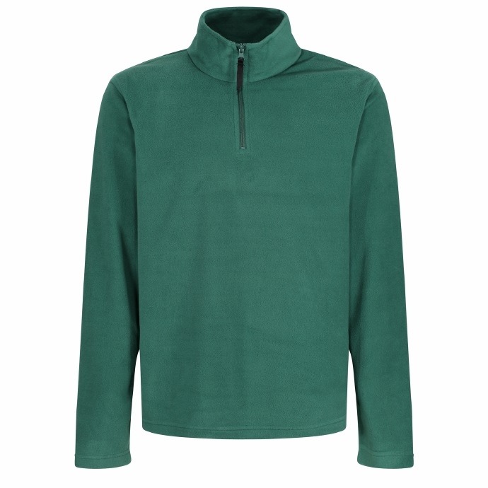 1/4 Zip Fleece Top - Bottle Green