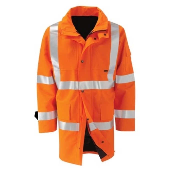 Gore-Tex Hi-Vis Jacket-Orange