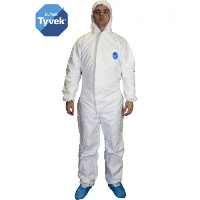 Tyvek Disposable Boilersuit White