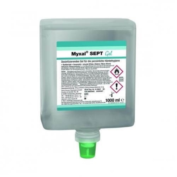 Greven Myxal Hand Sanitiser Vario Bottle 1L