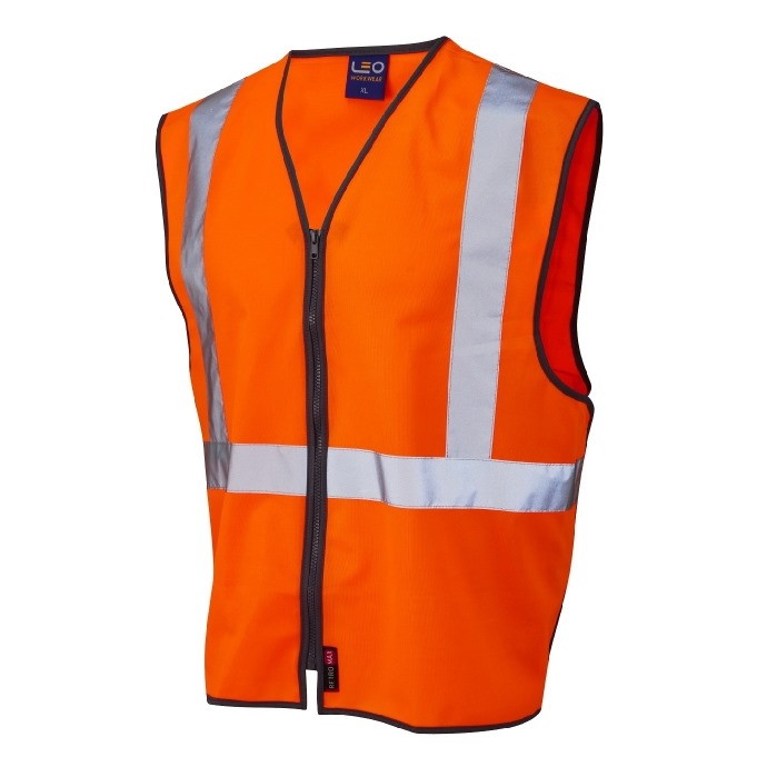 Railtrack Orange Hi-viz Vest