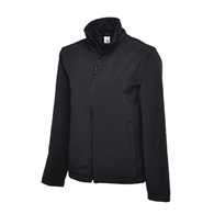 Uneek Softshell Jacket Black