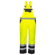 Hi-Vis Waterproof Bib &amp; Brace