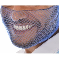 Beard Snood Metal Detectable x36-Blue