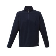 1/4Zip Fleece Top - Navy